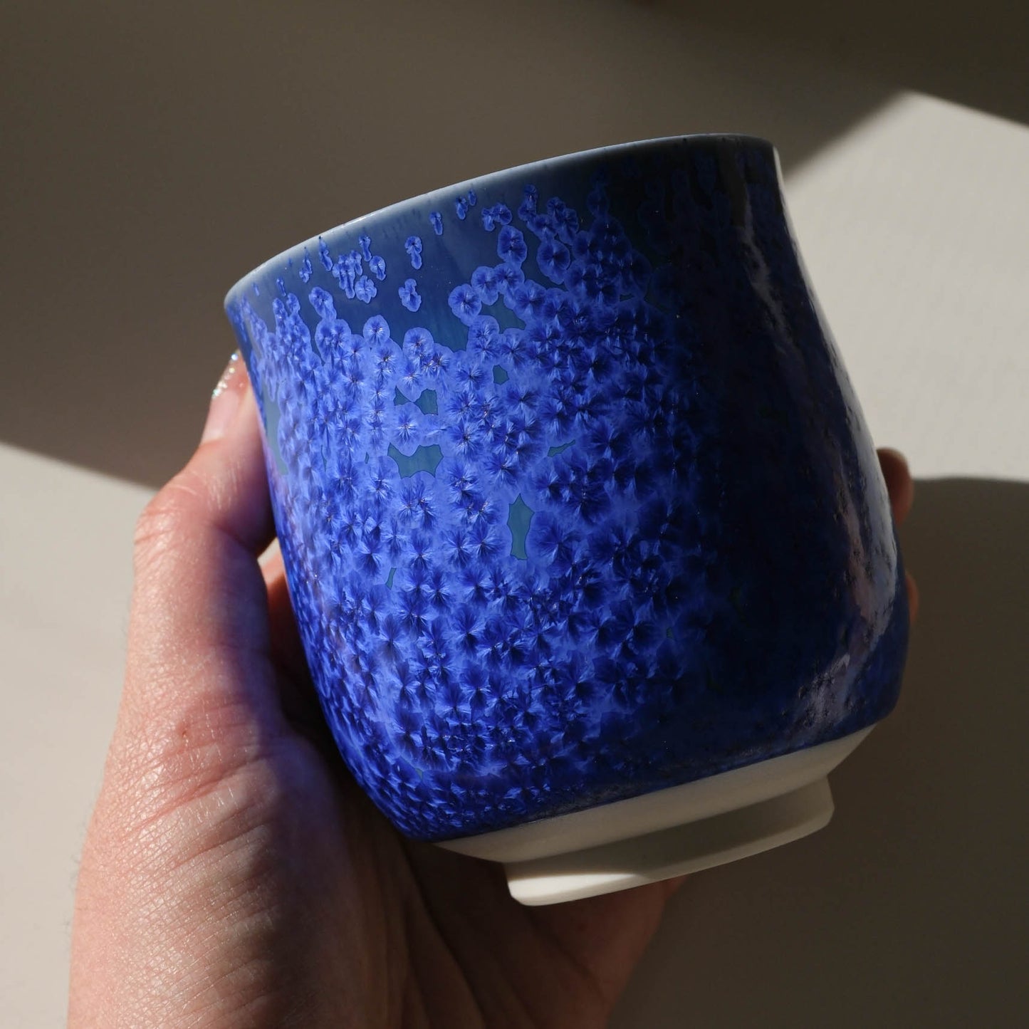 Arita Ware “Rurisuiteki” Teacup by Shinemon Kiln