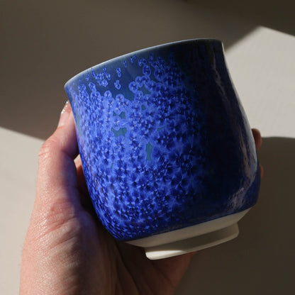 Arita Ware “Rurisuiteki” Teacup by Shinemon Kiln