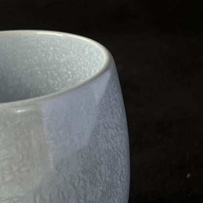 FLEURIR W Porcelain Tea Cup 150ml - Crystal White