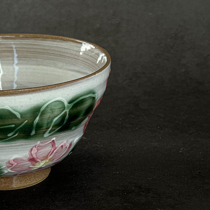 Cherry Blossom Small Rice Bowl 12cm - Red / Blue