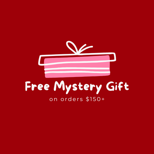 🎁 Complimentary Mystery Gift on Orders $150+ (100% off)