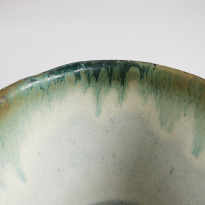 Matcha Bowl with Spout - Pine Moss by Masamura