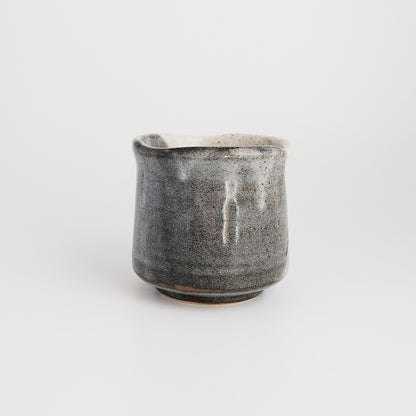 Kutani Ware Japanese Yunomi Tea Cup - Kawasemi Kingfisher Bird