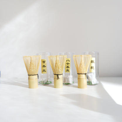 Matcha Whisk Chasen - 100 Prong