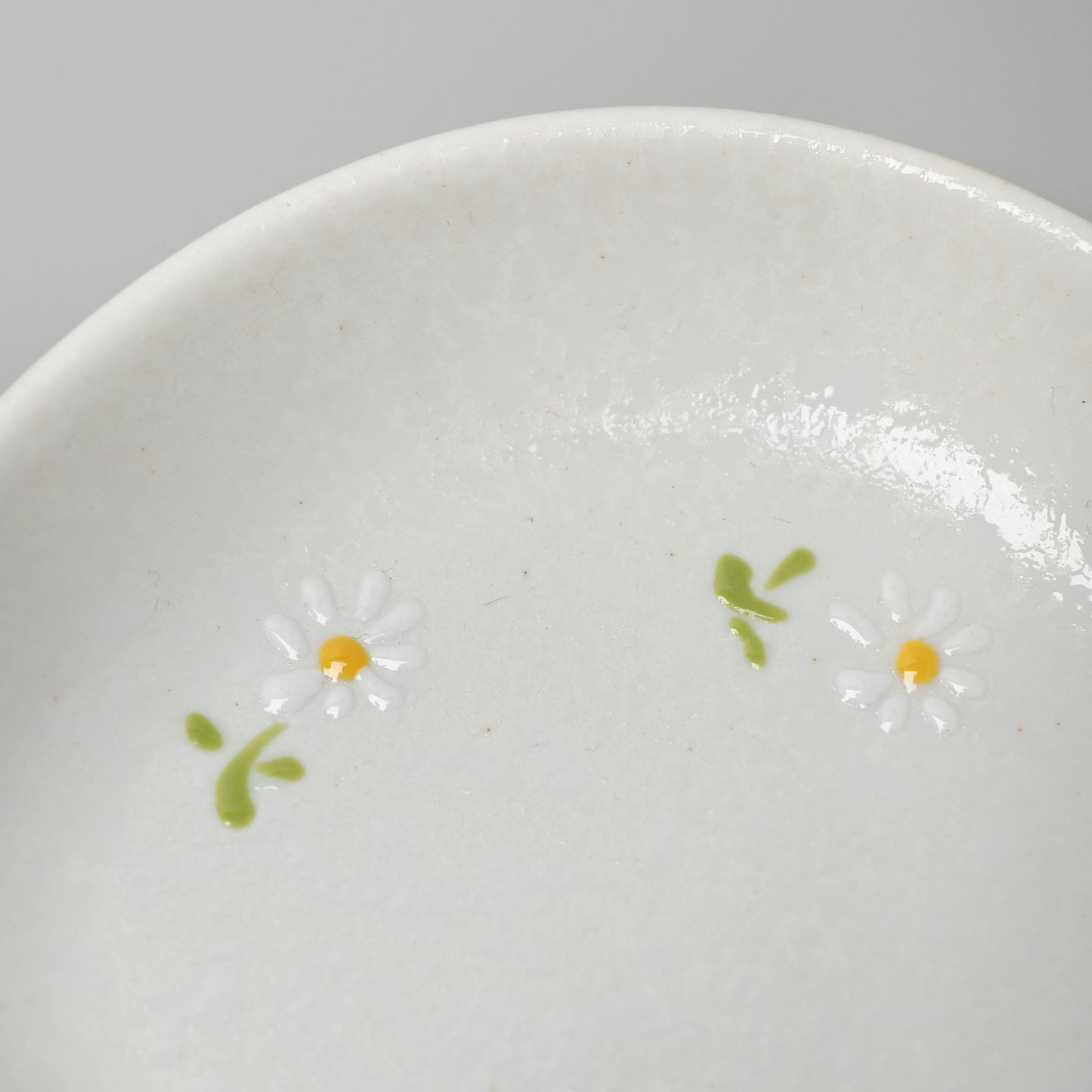 Hasami Ware Double Condiment Dish - Daisy (Pink)