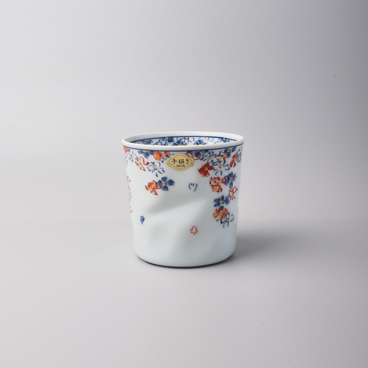Hasami Ware Hand Painted Large Cup - Jimmon Sansui