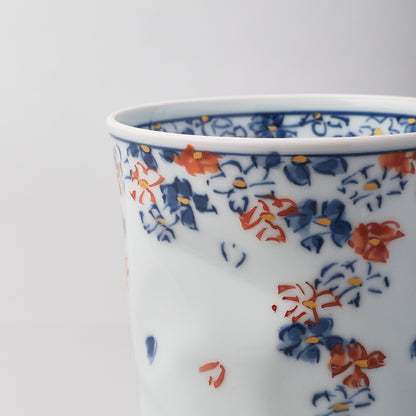 Hasami Ware Hand Painted Large Cup - Jimmon Sansui
