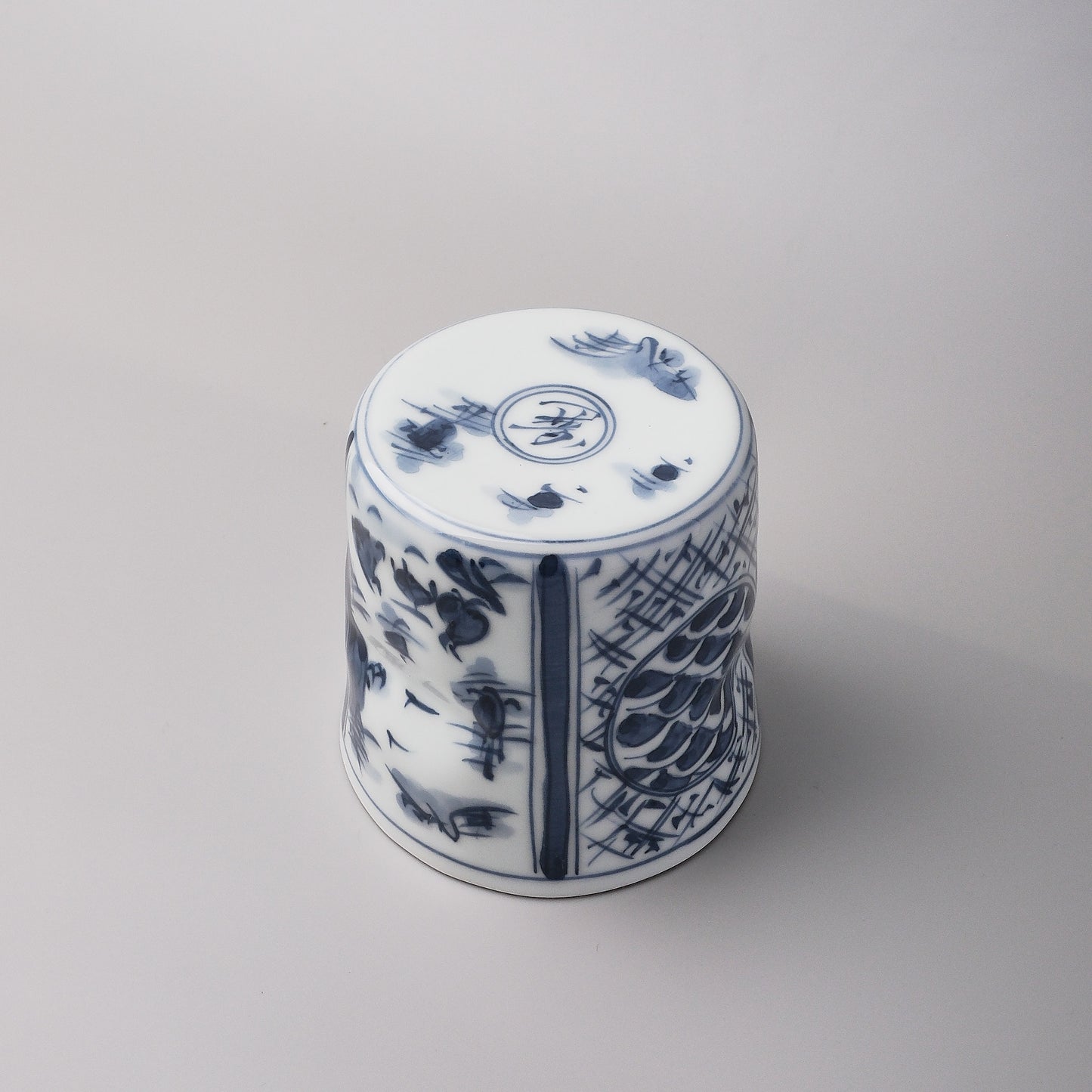 Hasami Ware Hand Painted Large Cup - Neji Sansui