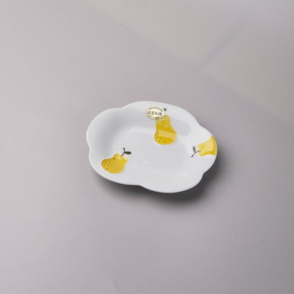 Hasami Ware Icchin Small Dish Plate - Pear