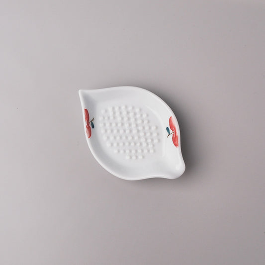 Hasami Ware Icchin Small Sauce Dish Grater - Apple