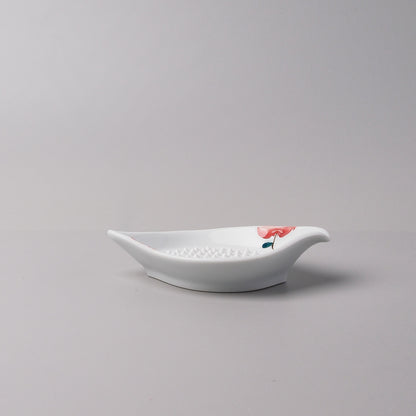 Hasami Ware Icchin Small Sauce Dish Grater - Apple