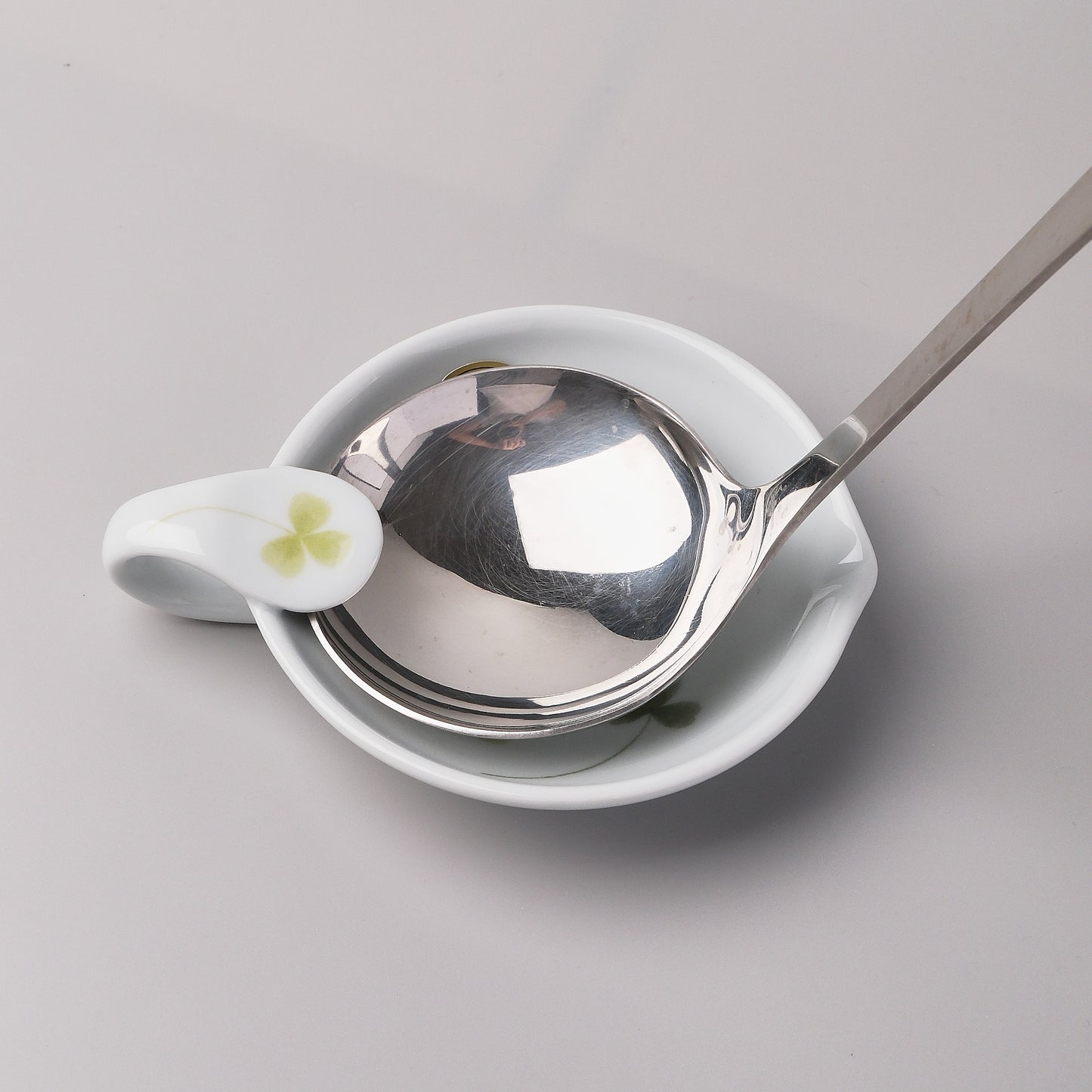 Hasami Ware Ladle Spoon Holder - Clover