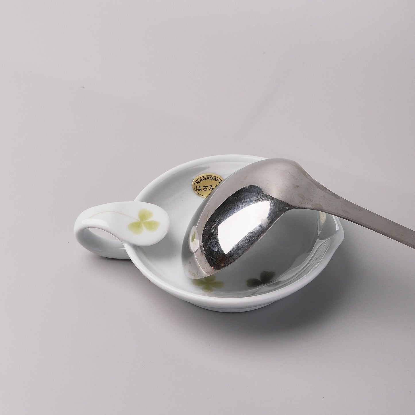 Hasami Ware Ladle Spoon Holder - Clover