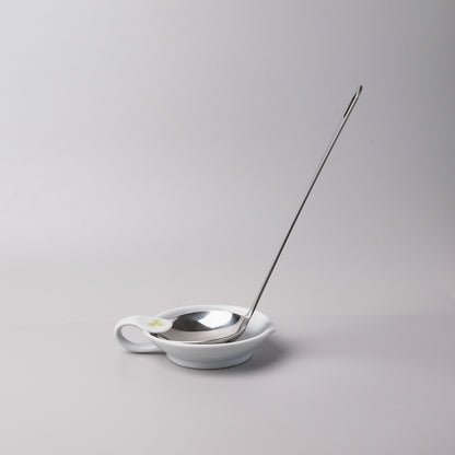 Hasami Ware Ladle Spoon Holder - Clover