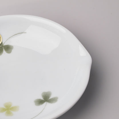 Hasami Ware Ladle Spoon Holder - Clover