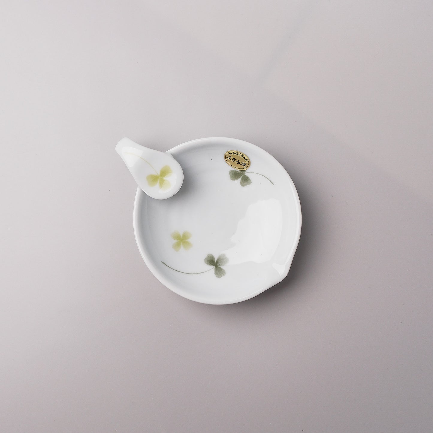 Hasami Ware Ladle Spoon Holder - Clover