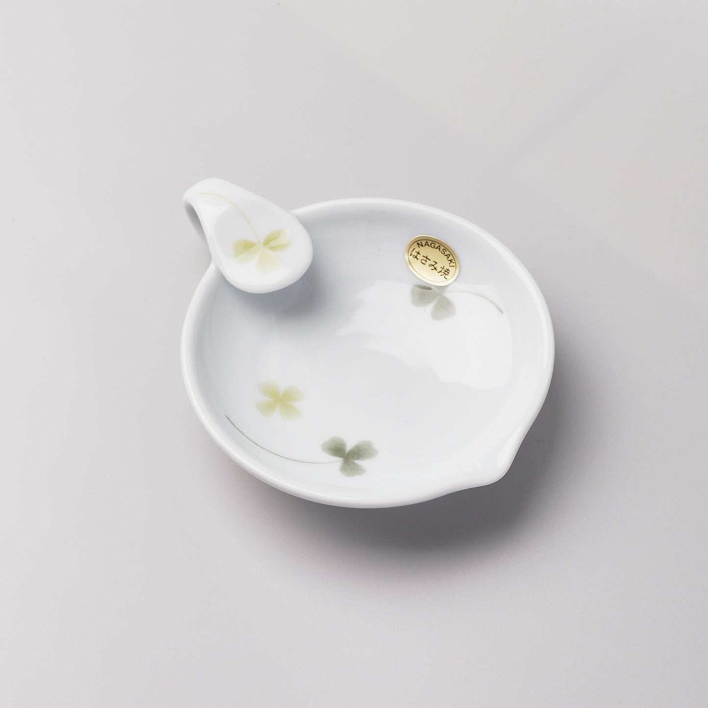 Hasami Ware Ladle Spoon Holder - Clover