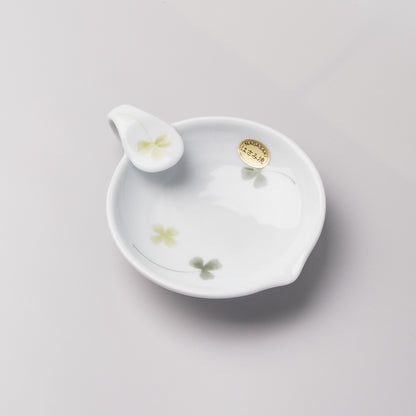 Hasami Ware Ladle Spoon Holder - Clover