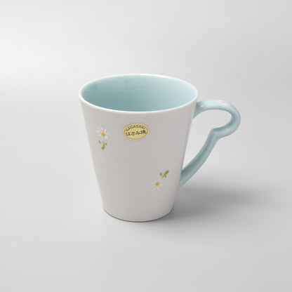 Hasami Ware Mug - Daisy (Blue)