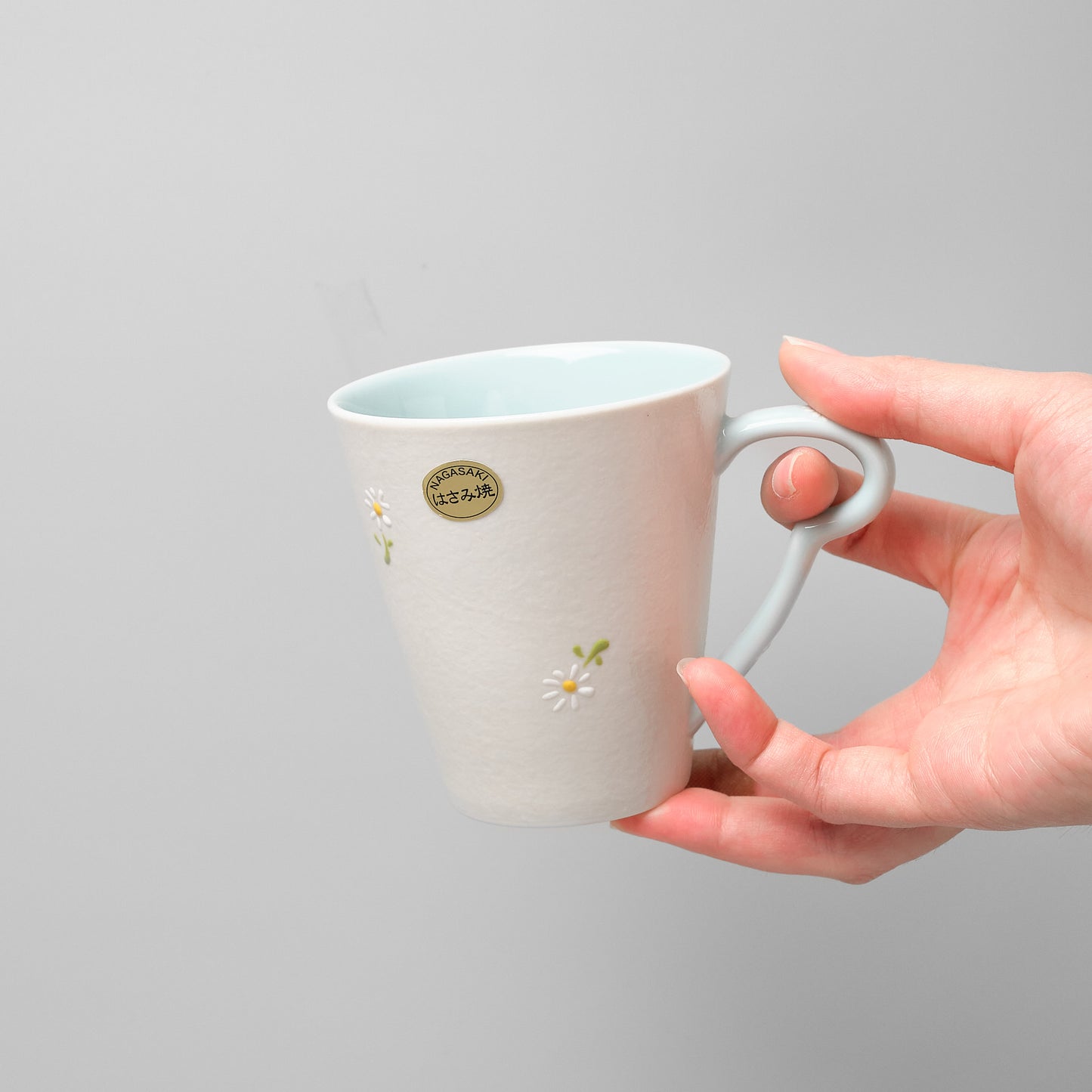 Hasami Ware Mug - Daisy (Blue)