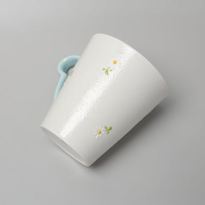 Hasami Ware Mug - Daisy (Blue)