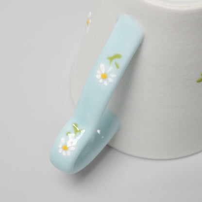 Hasami Ware Mug - Daisy (Blue)