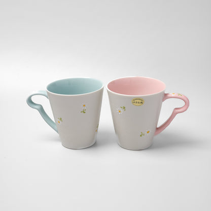 Hasami Ware Mug - Daisy (Pink)