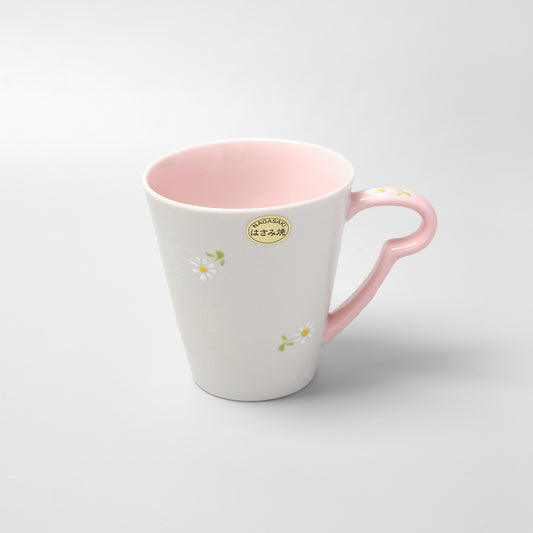 Hasami Ware Mug - Daisy (Pink)