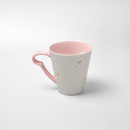 Hasami Ware Mug - Daisy (Pink)