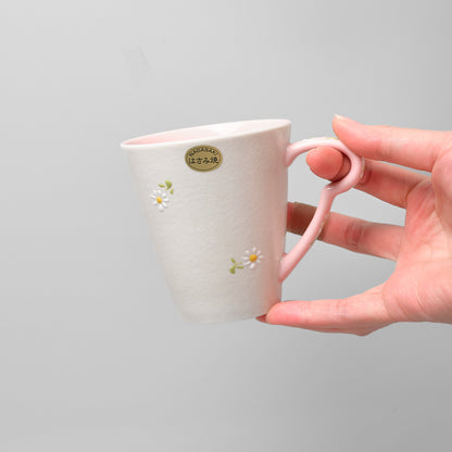 Hasami Ware Mug - Daisy (Pink)