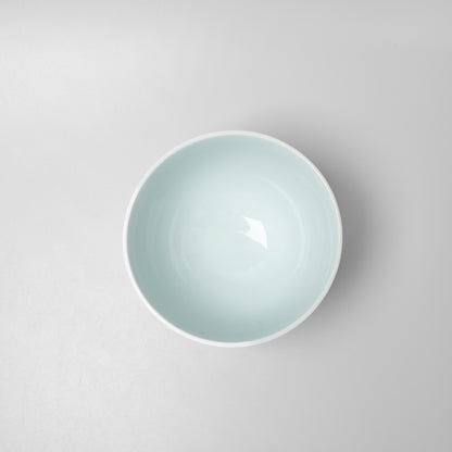 Hasami Ware Rice Bowl - Daisy (Blue)