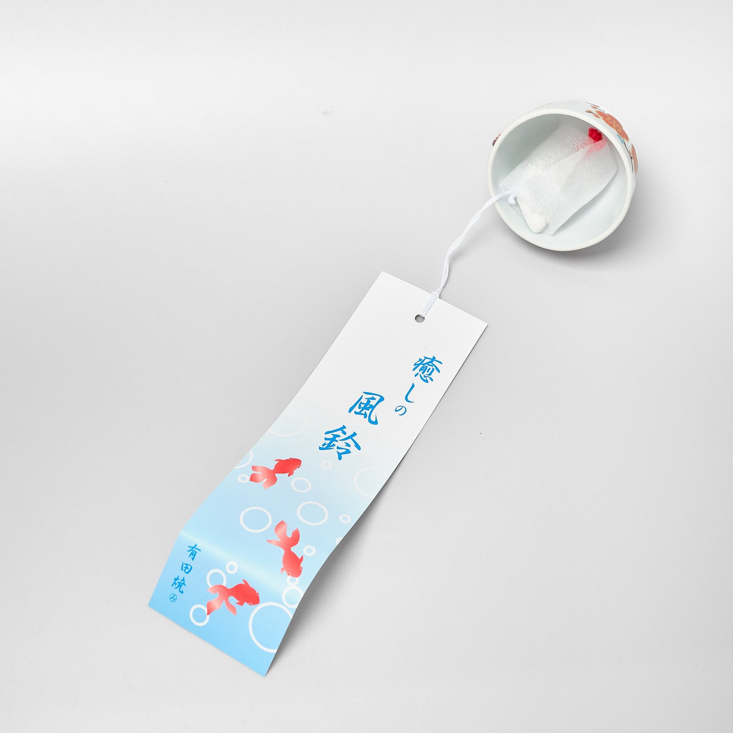 Hasami Ware Wind Chime - Gilded Plum Blossom
