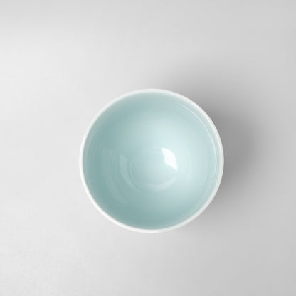Hasami Ware Yunomi Tea Cup - Daisy (Blue)