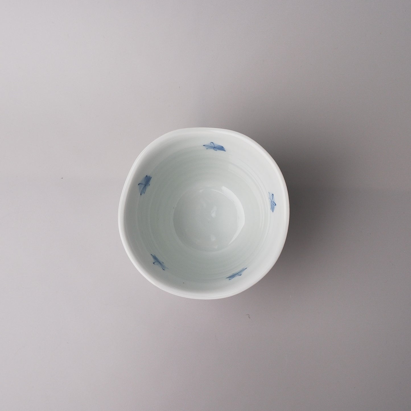 Hasami Ware Yunomi Teacup - Bird Kanji
