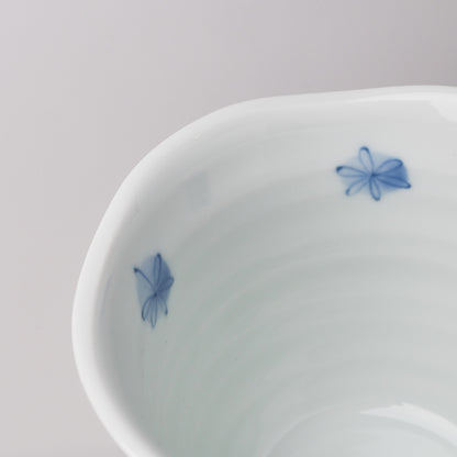 Hasami Ware Yunomi Teacup - Bird Kanji