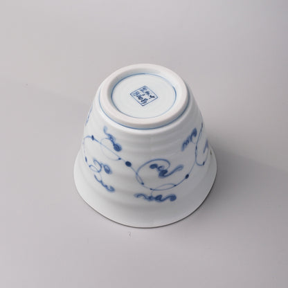 Hasami Ware Yunomi Teacup - Bird Kanji