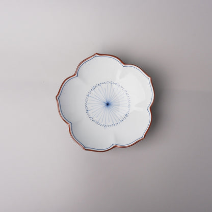 Hasami Ware Shallow Bowl 14.5cm - Bellflower