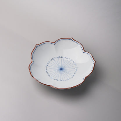 Hasami Ware Shallow Bowl 14.5cm - Bellflower