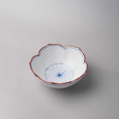 Hasami Ware Small Bowl 11.5cm - Bellflower