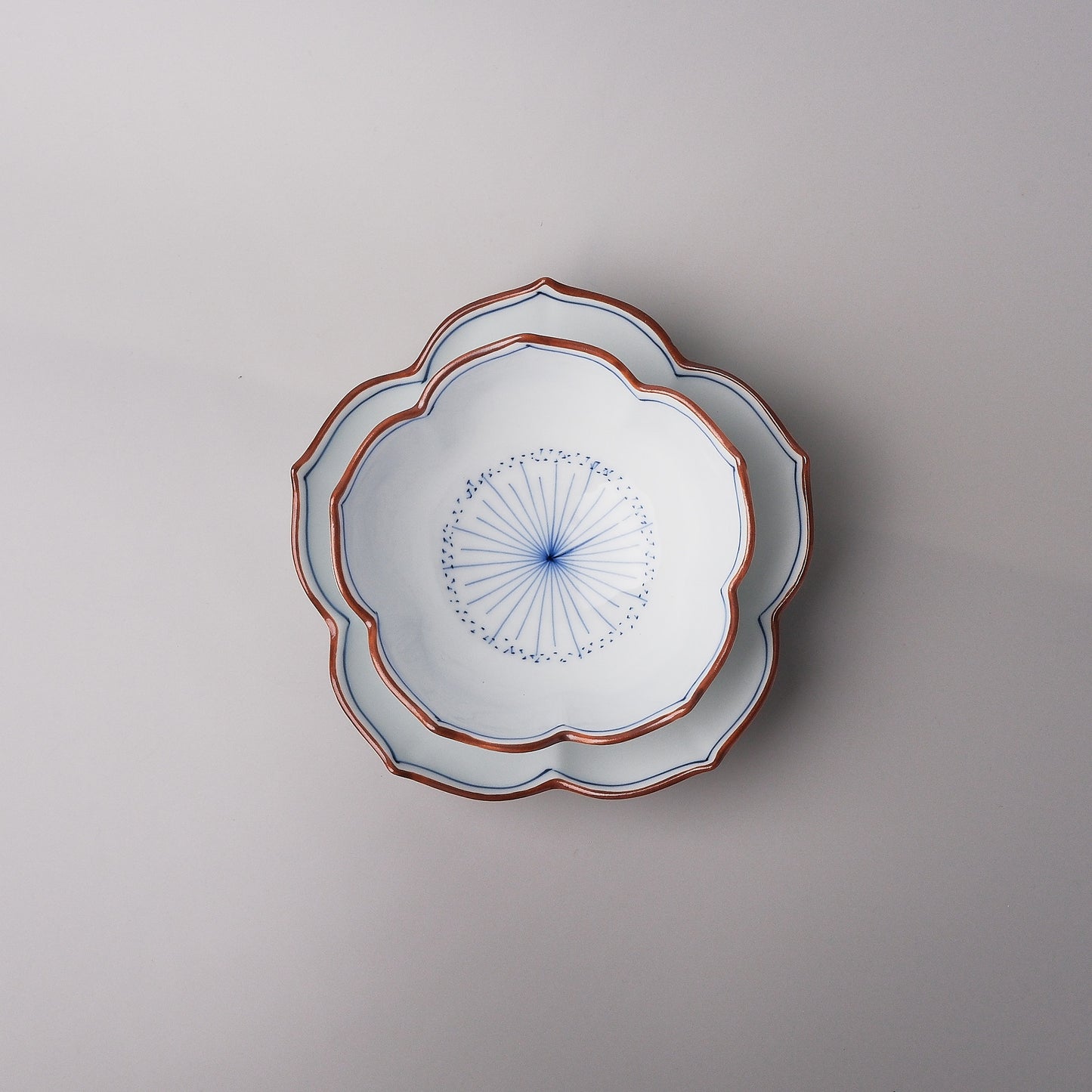 Hasami Ware Small Bowl 11.5cm - Bellflower