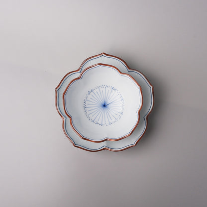 Hasami Ware Small Bowl 11.5cm - Bellflower