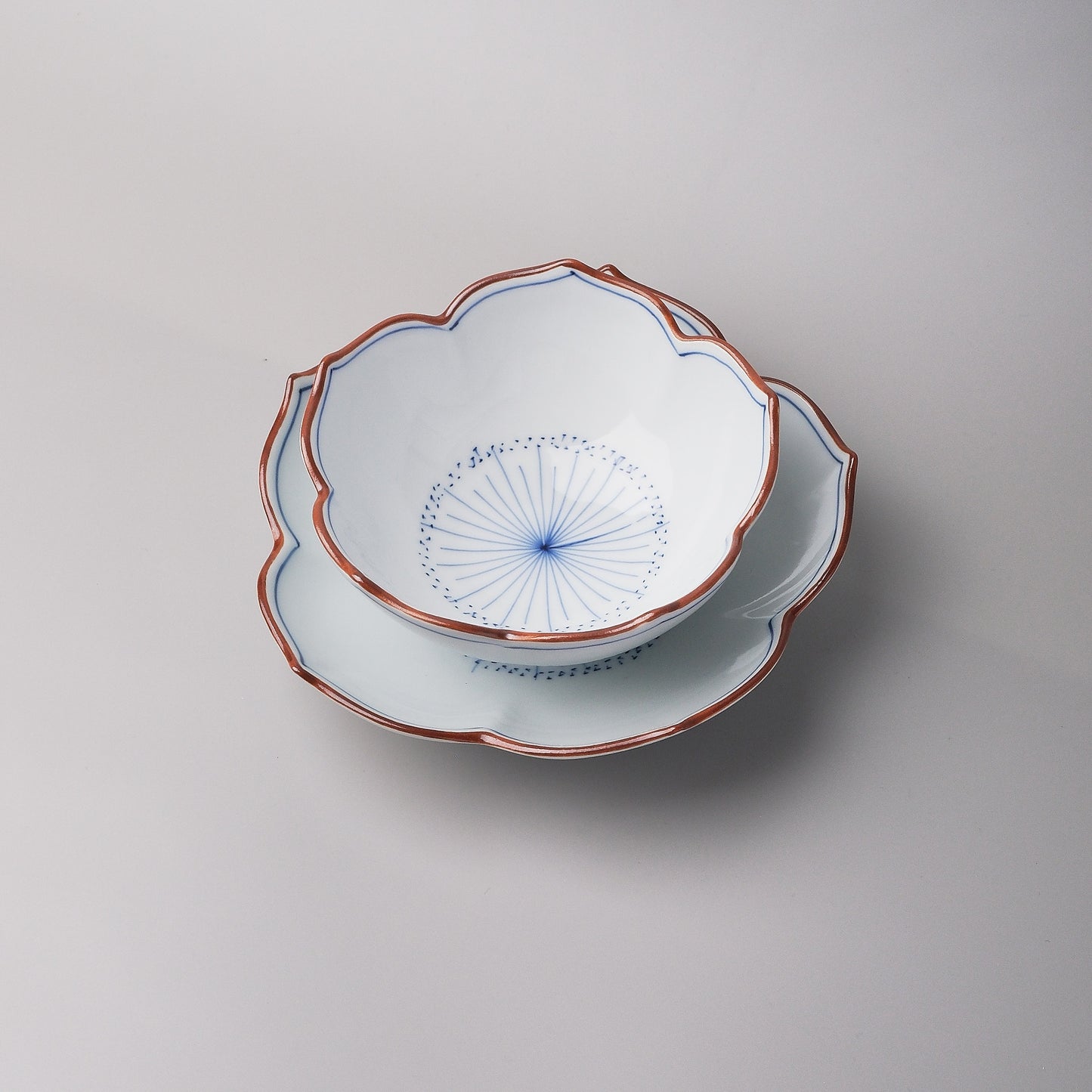 Hasami Ware Small Bowl 11.5cm - Bellflower