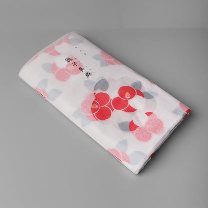 Imabari Gauze Face Towel - Camellia