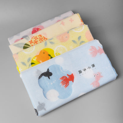 Imabari Gauze Face Towel - Yuzu