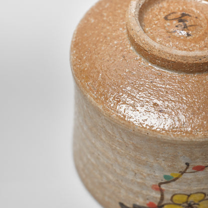Imari Ware Hand Painted Matcha Bowl - Ume Plum Blossom