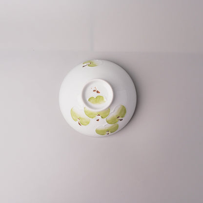 Imari Ware Icchin Rice Bowl 13cm - Apple