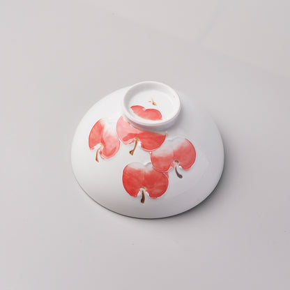 Imari Ware Icchin Rice Bowl 13cm - Apple