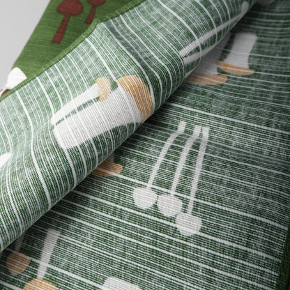 Japanese Cotton Furoshiki Wrapping Cloth 50cm - Forest Mushrooms
