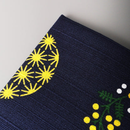 Japanese Cotton Furoshiki Wrapping Cloth 50cm - Mimosa