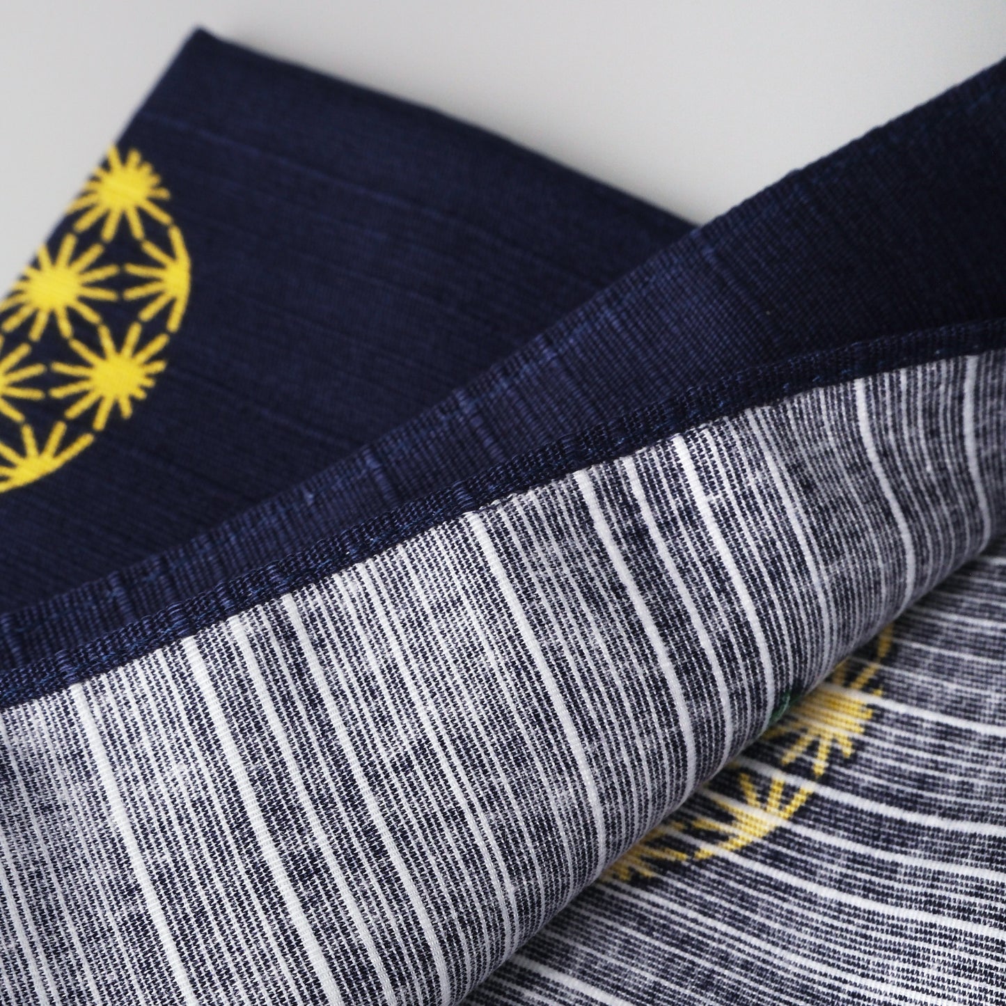 Japanese Cotton Furoshiki Wrapping Cloth 50cm - Mimosa